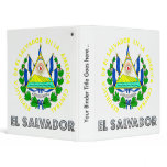 El Salvador Coat of Arms binders