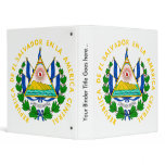 El Salvador Coat of Arms detail Binders