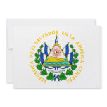 El Salvador Coat of Arms Personalized Announcement