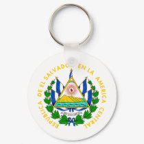 El Salvador coat of arms keychains by demavin El Salvador coat of arms keychains