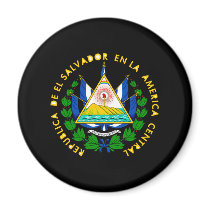 El Salvador Coat of Arms Magnets