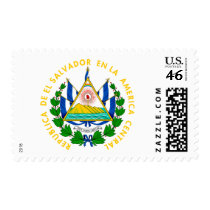 El Salvador coat of arms postage by sergemayifuila El Salvador coat of arms postage