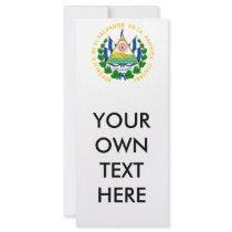 El Salvador Coat of Arms Rack Cards