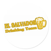 El Salvador Drinking Team stickers