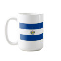 El Salvador Flag and Map Mug by FlagAndMap El Salvador Flag and Map Mug