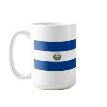El Salvador Flag and Map Mug by FlagAndMap El Salvador Flag and Map Mug