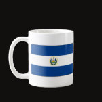 El Salvador Flag Map Classic Mug