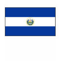 El Salvador Flag and Map T-Shirt shirt
