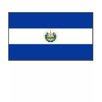 El Salvador Flag and Map T-Shirt