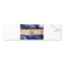 El Salvador Flag Bumper Sticker