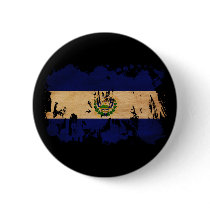 El Salvador Flag Pinback Buttons