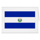 El Salvador Flag Card