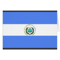 El Salvador Flag Cards