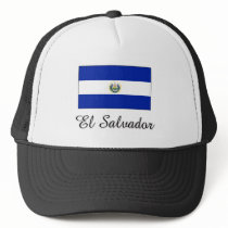 El Salvador Flag Design hats by flagshirt El Salvador Flag Design hats
