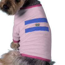 El Salvador Flag pet clothing by coolcountry El Salvador Flag pet clothing