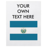 El Salvador Flag Personalized Flyer