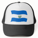 El Salvador Flag Hat by livingflags El Salvador Flag Hat