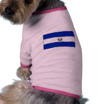 El Salvador FLAG International pet clothing by flagshirt El Salvador FLAG International pet clothing