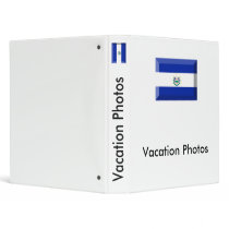 El Salvador Flag Jewel Binder