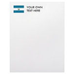 El Salvador Flag Letterhead Design