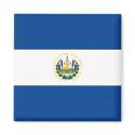 El Salvador Flag Magnet