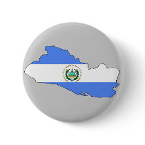 El Salvador flag map buttons by FlagStore El Salvador flag map buttons