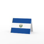 El Salvador Flag Notecard