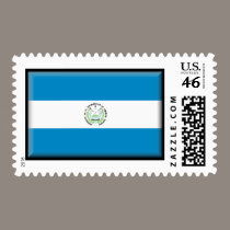El Salvador Flag stamps