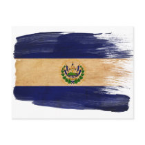 El Salvador Flag Postcards