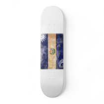 El Salvador Flag Custom Skateboard