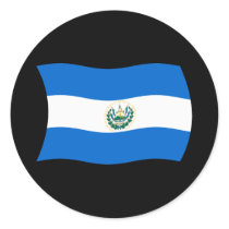 El Salvador Flag Sticker