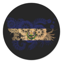 El Salvador Flag Stickers