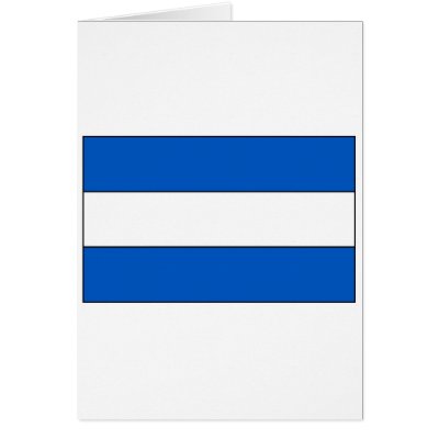 El Salvador Flag T-shirts and Gifts Greeting Card by flagshirts