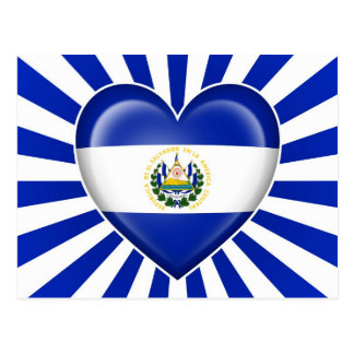 Heart El Salvador Postcards  Zazzle