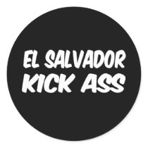 El Salvador Kick Ass stickers