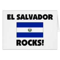 El Salvador Rocks cards by flagshirt El Salvador Rocks cards