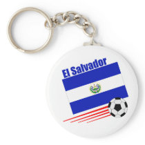 El Salvador Soccer Team Key Chain keychain