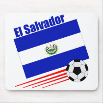 El Salvador Soccer Team mousepads by worldwidesoccer El Salvador Soccer Team mousepads