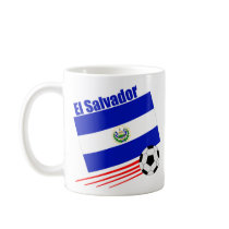 El Salvador Soccer Team Coffee Mugs mug