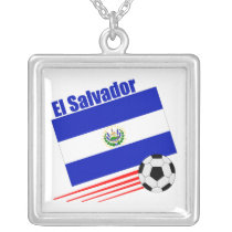El Salvador Soccer Team Pendants necklace