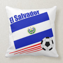 El Salvador Soccer Team Pillows