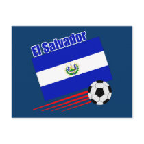 El Salvador Soccer Team Post Cards
