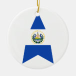 El+Salvador Star Christmas Tree Ornament