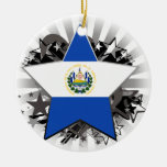 El Salvador Star Ornament