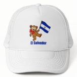 El Salvador Teddy Bear Hat