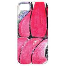 el sentarse con los pescados iPhone 5 funda