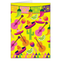 El sombrero del fiesta de la fiesta abona el Sagua Tarjetas