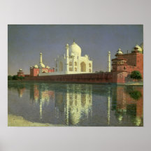 El Taj Mahal, 1874-76 Poster
