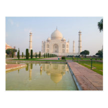 El Taj Mahal pacífico reservado en la salida del s Tarjeta Postal
