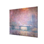 El Thames en Charing Cross, 1903 Impresion En Lona